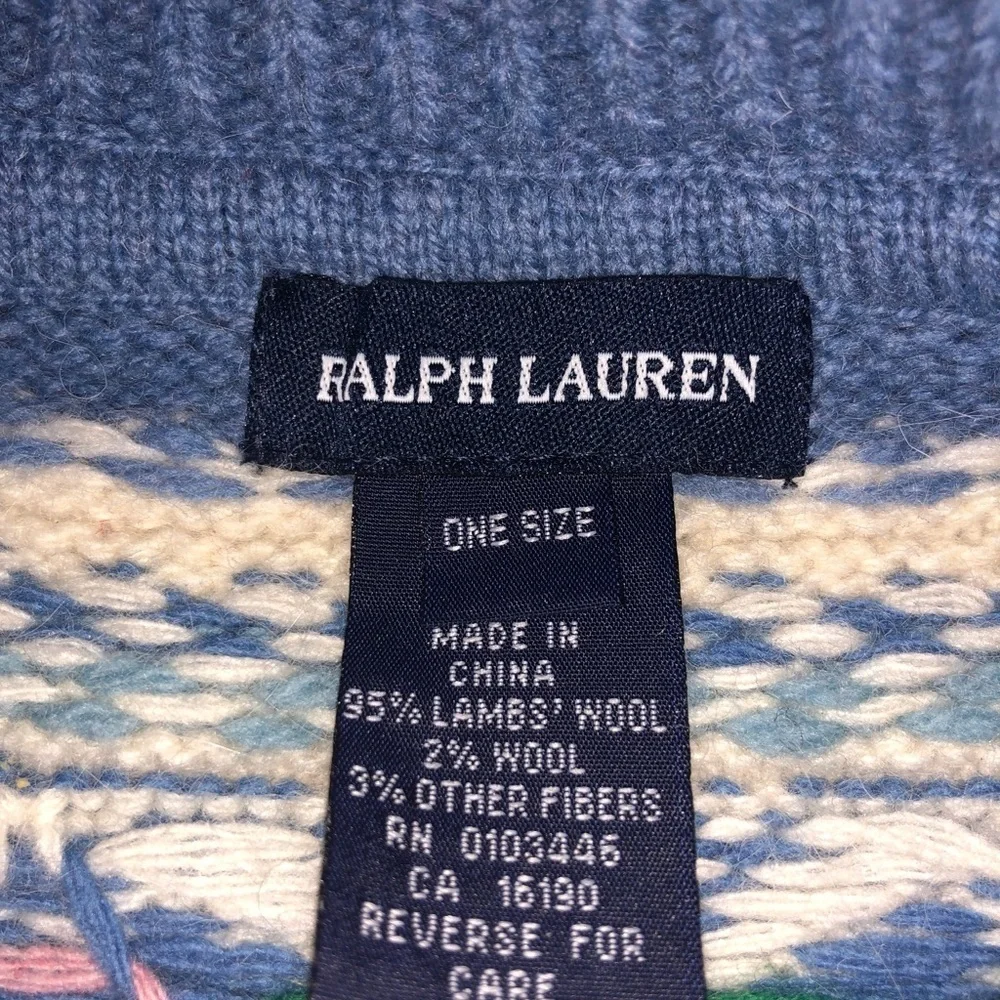 Ralph Lauren poncho cape poncho one size